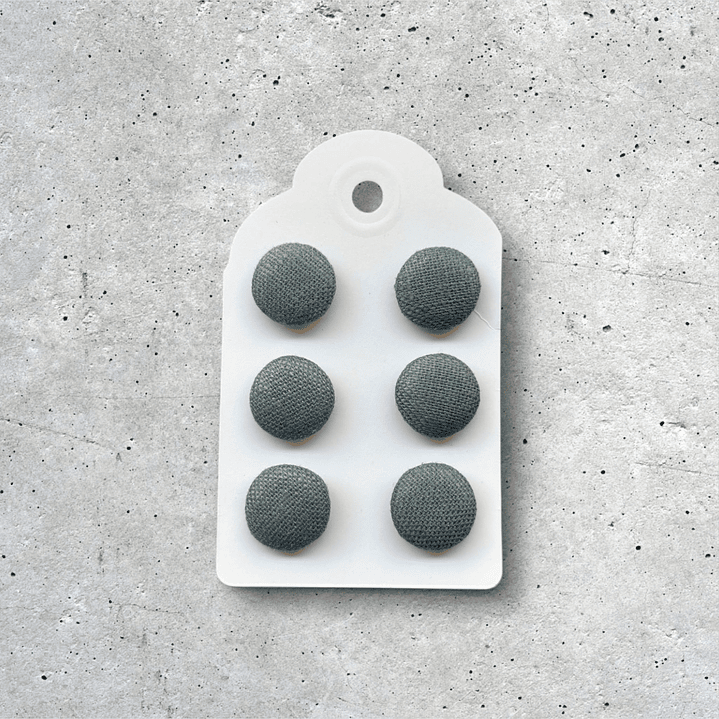 Botones forrados en tela 1