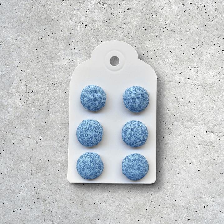 Botones forrados en tela 2