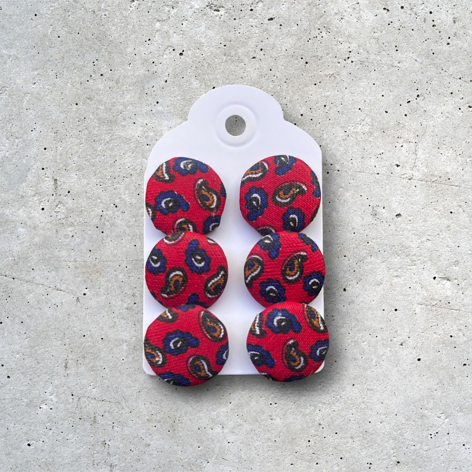 Botones forrados en tela 6