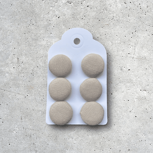 Botones forrados en tela 9