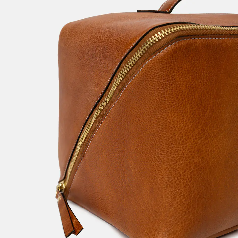 Project 10 - Burned Tan/Gold - Bolso de proyecto L 5