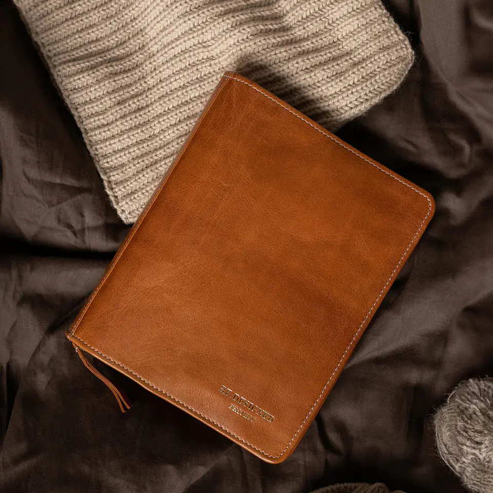 Project 8 - Burned Tan/Gold - Organizador de agujas circulares 4