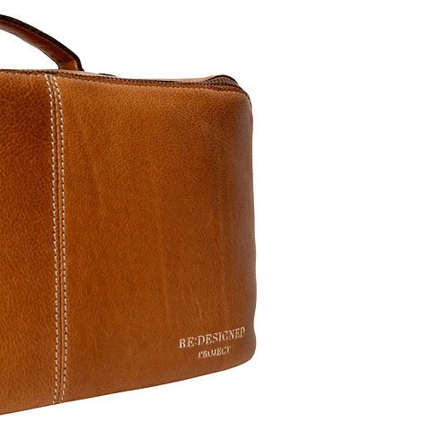 Project 10 - Burned Tan/Brass - Bolso de proyecto L