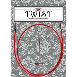 Cable 35cm para palillos intercambiables Twist RED