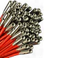 Cables LARGE (L) TWIST Red Para Palillos Intercambiables ChiaoGoo - Miniatura 2