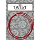 Cables MINI (M) TWIST Red Para Palillos Intercambiables ChiaoGoo - Miniatura 1