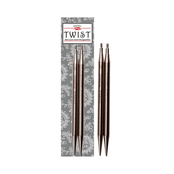Palillos Circulares Intercambiables TWIST 13cm 1