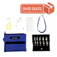 Set de palillos TWIST Shorties Blue (Conector [S] Small) ChiaoGoo - Miniatura 1