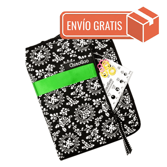 Set de Palillos Intercambiables Bambú SPIN 13cm ChiaoGoo 1