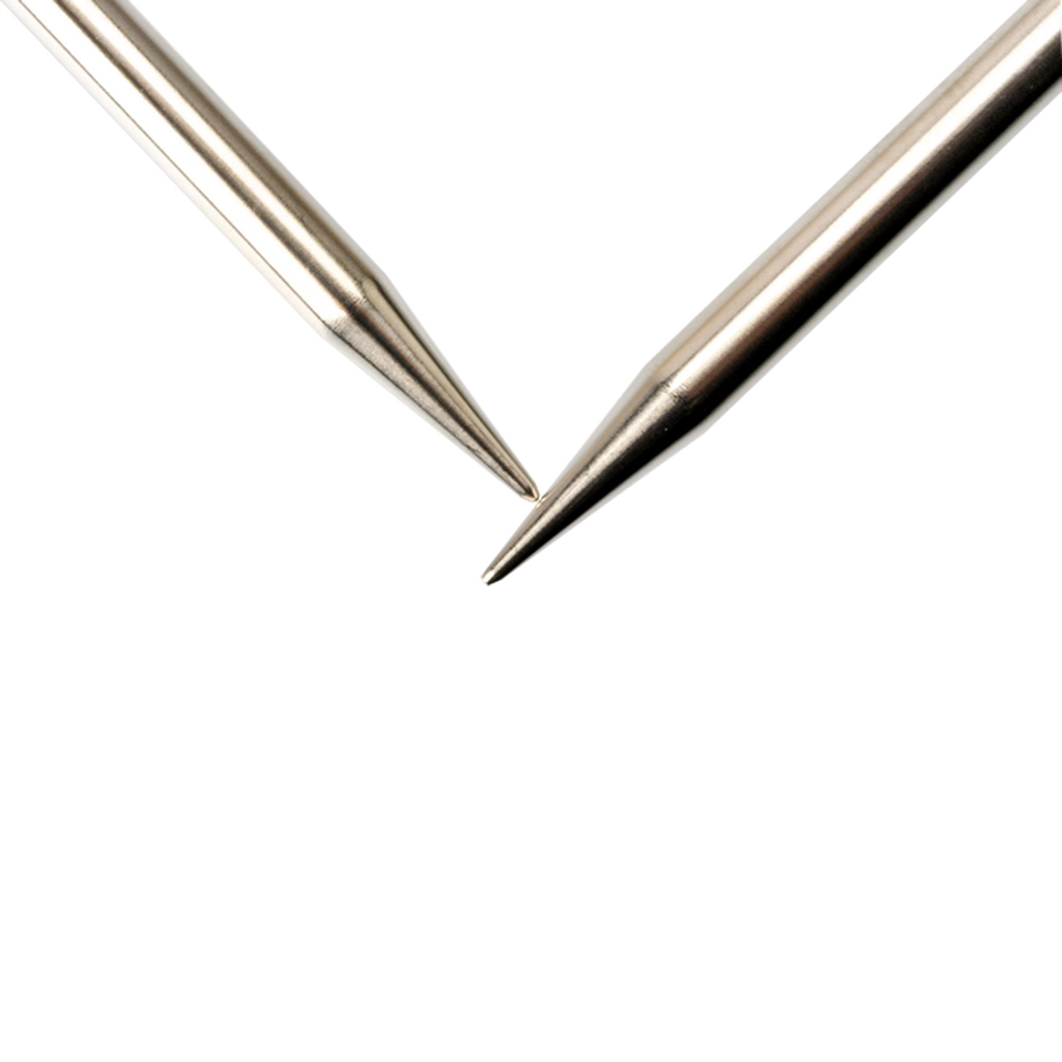 Palillos RED Lace 80 cm Acero Inoxidable Circulares Fijos - ChiaoGoo 3