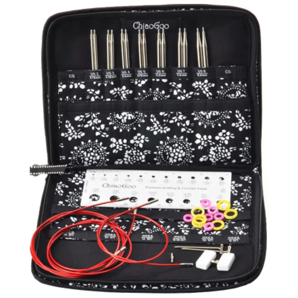 Set de Palillos Intercambiables Acero Inoxidable TWIST 13 cm [S] ChiaoGoo 2