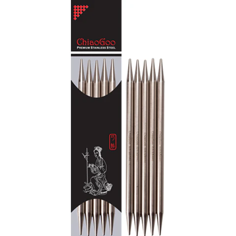 Palillos Doble Punta 20 cm Acero Inoxidable - ChiaoGoo