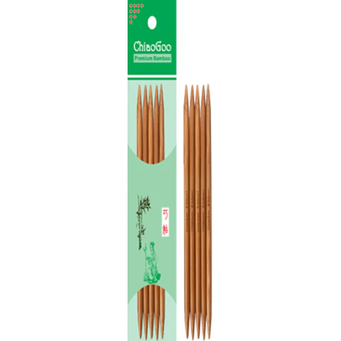 Palillos Doble Punta 20 cm Bambu - ChiaoGoo