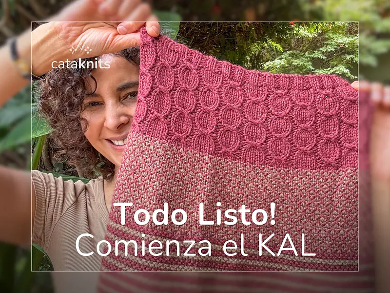Ya puedes sumarte al KAL Cata Knits!