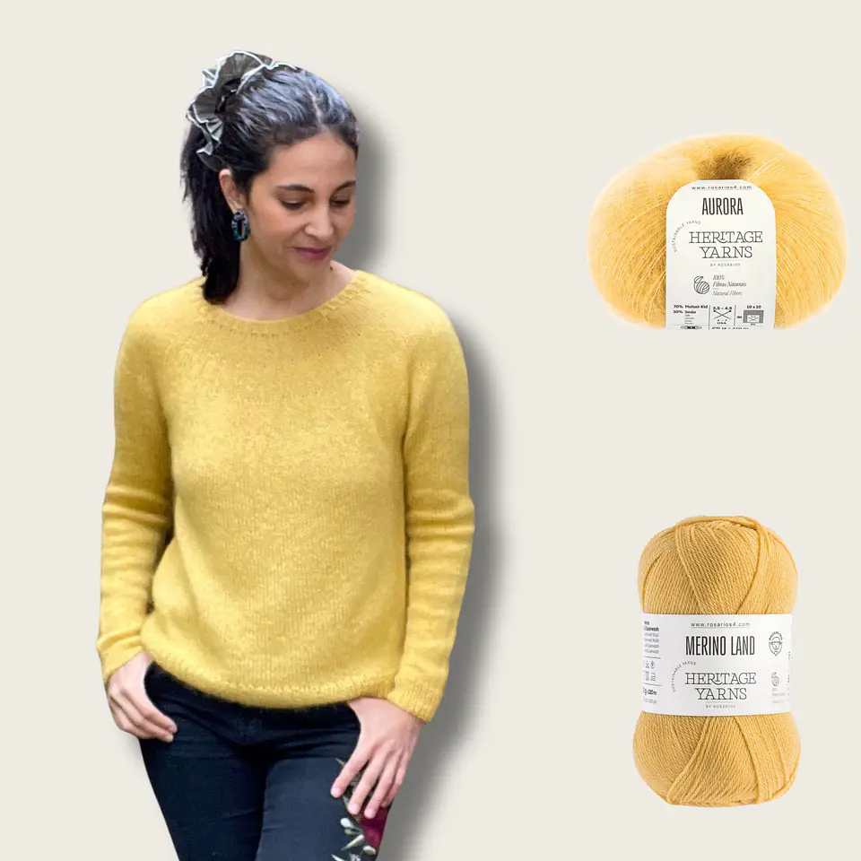 Kit Varietal Sweater – Amarillo Sunset / Talla M o L 1