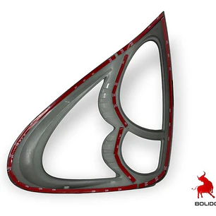 Biseles Negro Focos Traseros Mitsubishi L200 2007 - 2015 