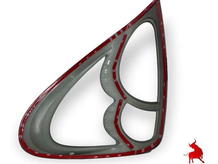 Biseles Negro Focos Traseros Mitsubishi L200 2007 - 2015  1