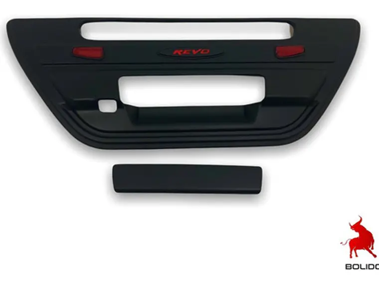 Bisel Negro Manilla Portalón Toyota Hilux Revo 2016+ 3