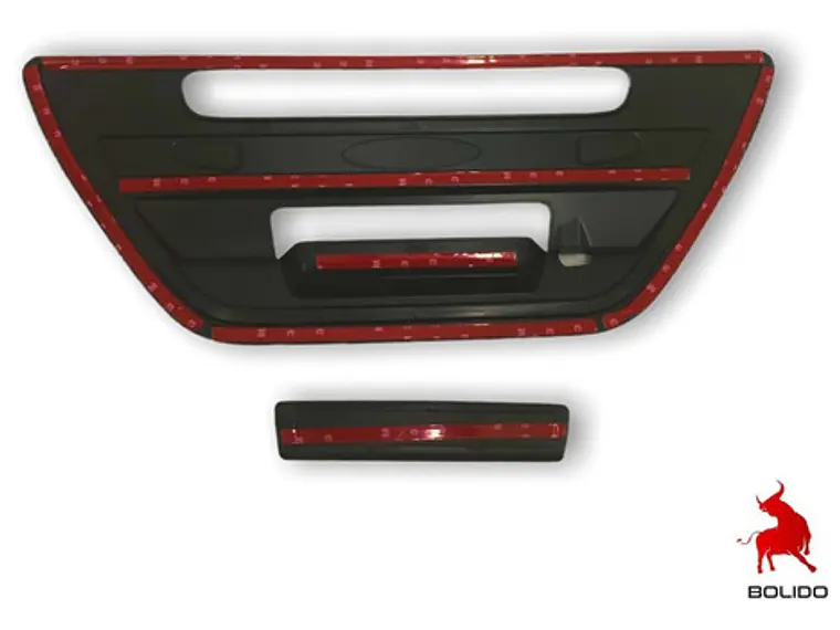 Bisel Negro Manilla Portalón Toyota Hilux Revo 2016+ 6