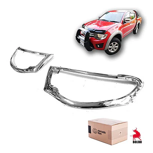 Biseles Cromados Focos Delanteros  Mitsubishi L200 2007-2015