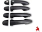 Set 4 Cubre Manillas Negras Toyota Hilux Revo 2016 - 2022 - Miniatura 2