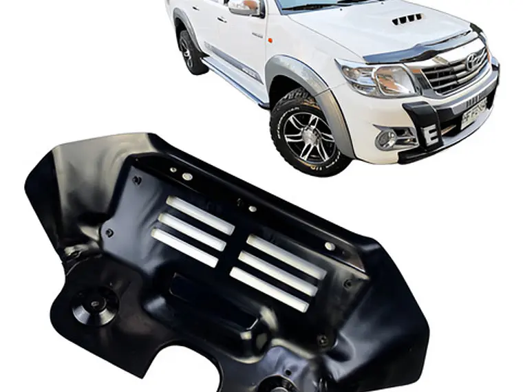 Cubre Carter Original Metal Toyota Hilux Vigo Kun 2006 -2016 1