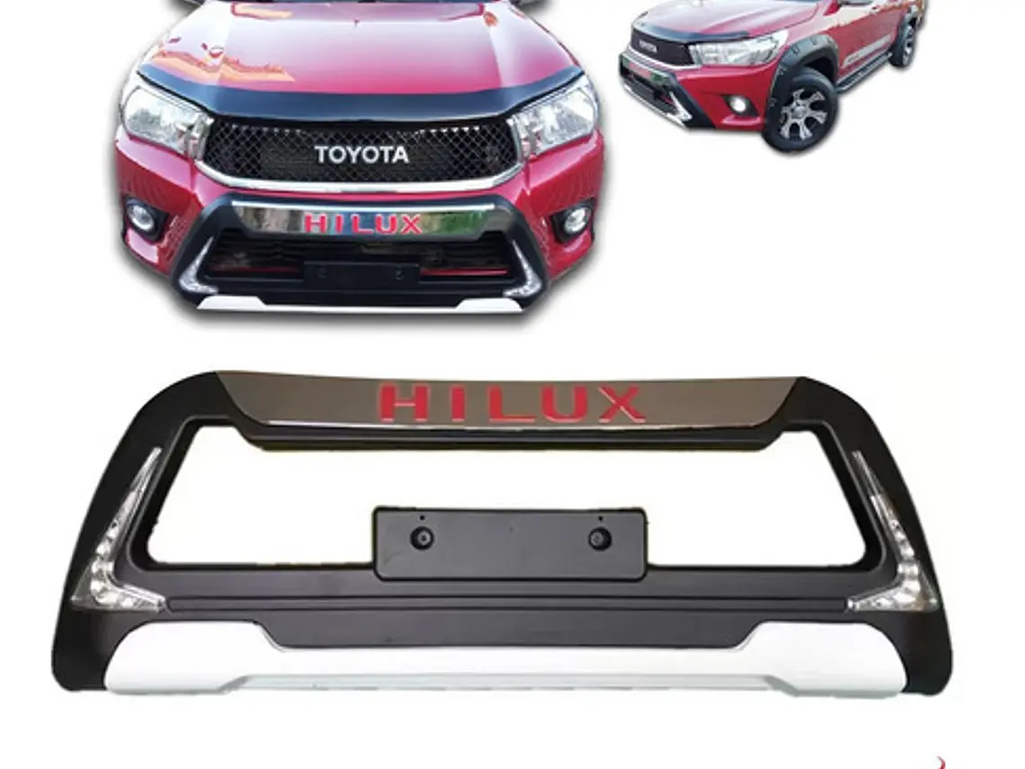 Defensa Bumper Parachoque Led Toyota Hilux Revo 2016+  1