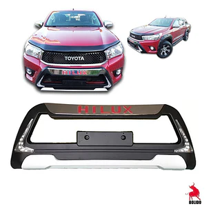 Defensa Bumper Parachoque Led Toyota Hilux Revo 2016+ 