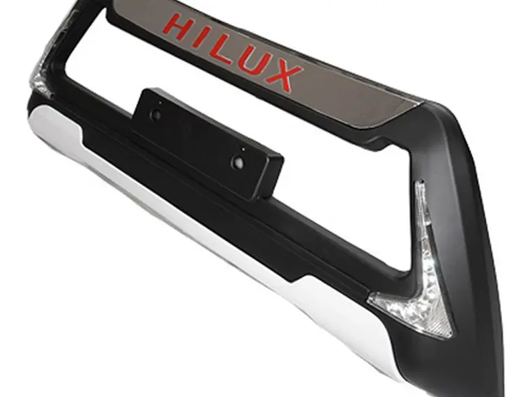 Defensa Bumper Parachoque Led Toyota Hilux Revo 2016+  2