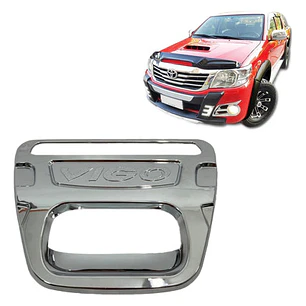 Bisel Cromado Portalón Toyota Hilux Vigo 12-16 Envío Gratis