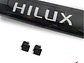 Deflector De Capot Toyota Hilux Negro 1998-2002 - Miniatura 5
