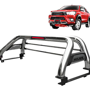 Barra Antivuelco Acero Inoxidable Toyota Hilux Revo 2016 -22