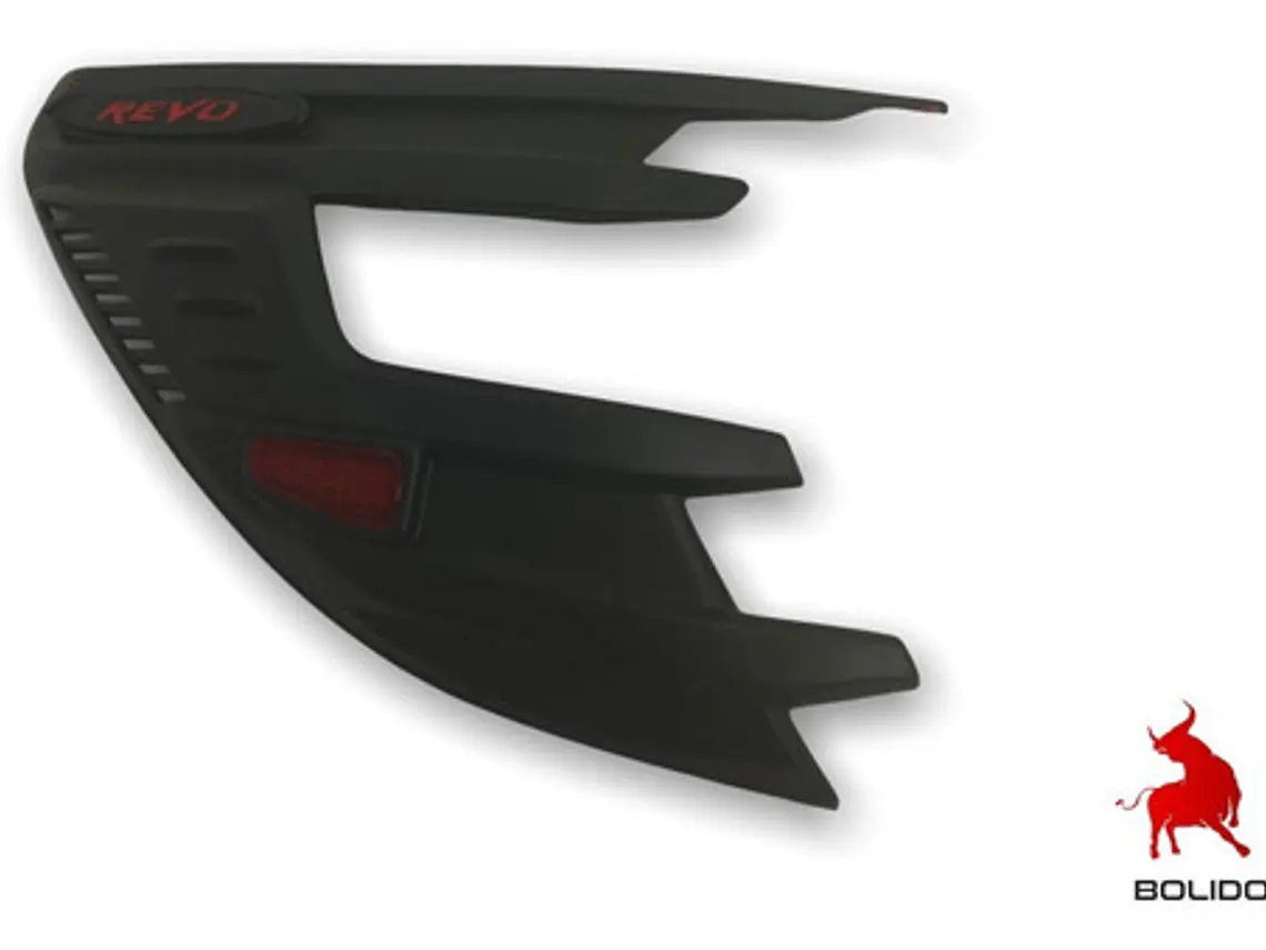 Biseles Negros Focos Delanteros Toyota Hilux Revo 2016+ 1