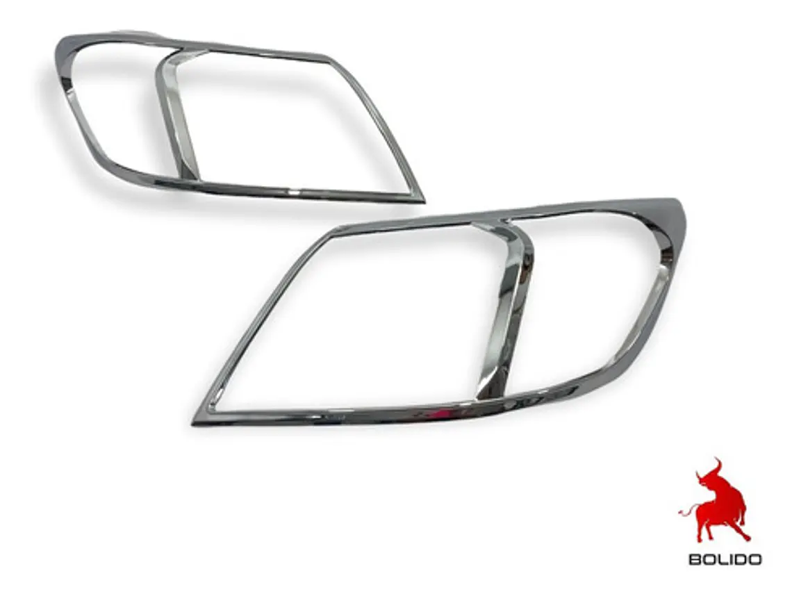 Biseles Cromados  Focos Delanteros Toyota Hilux Vigo 2012-16 1