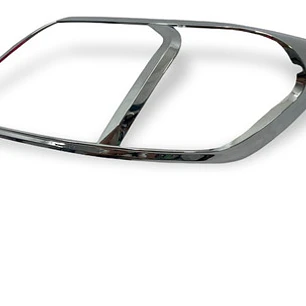 Biseles Cromados  Focos Delanteros Toyota Hilux Vigo 2012-16