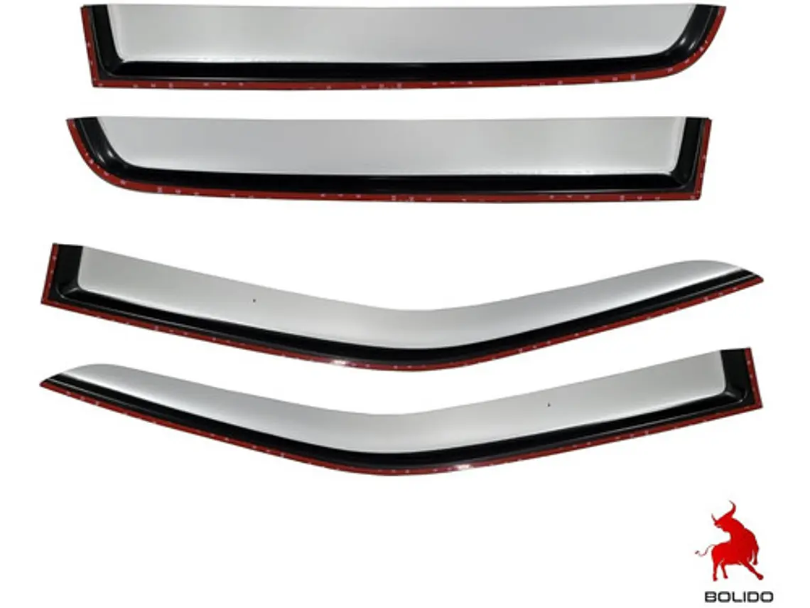 Aletas Botaaguas Bicolor Chevrolet Dmax 2015-22 Envío Gratis 3