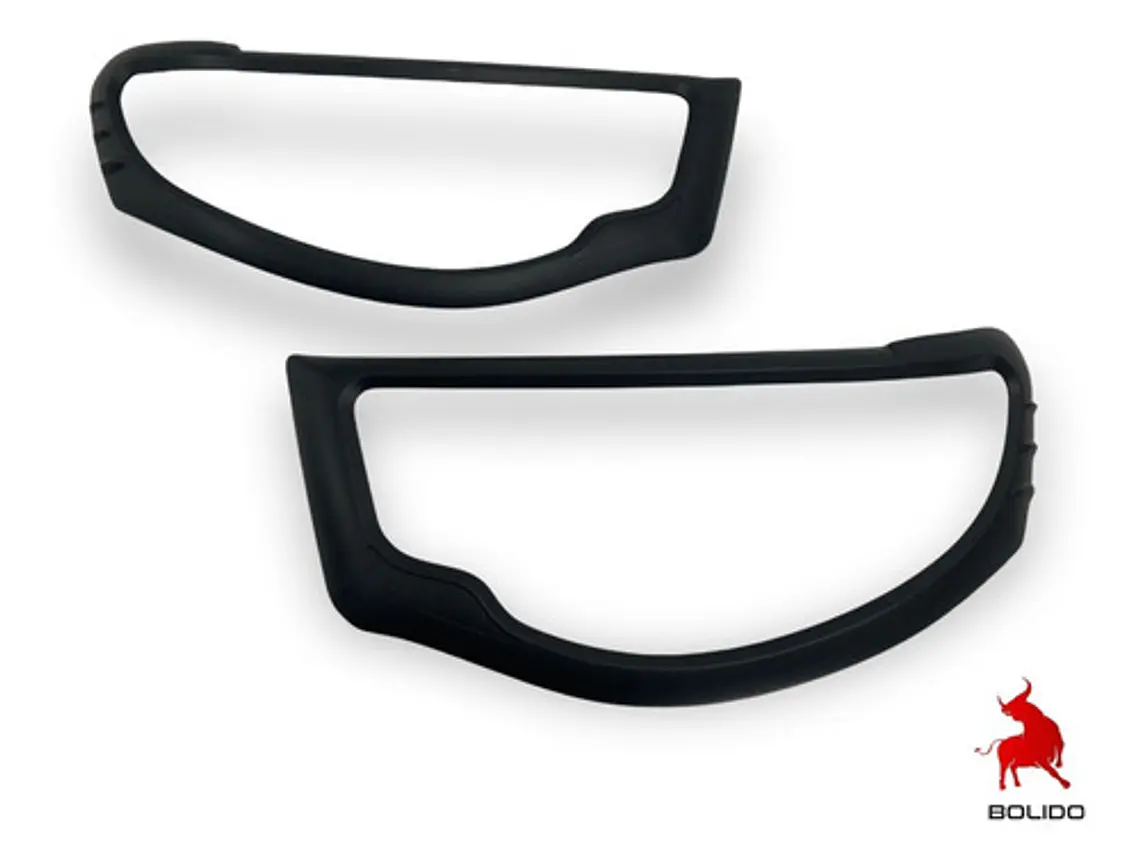 Biseles Negro Focos Delanteros  Mitsubishi L200 2008 - 2015  1