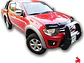 Biseles Negro Focos Delanteros  Mitsubishi L200 2008 - 2015  - Miniatura 5