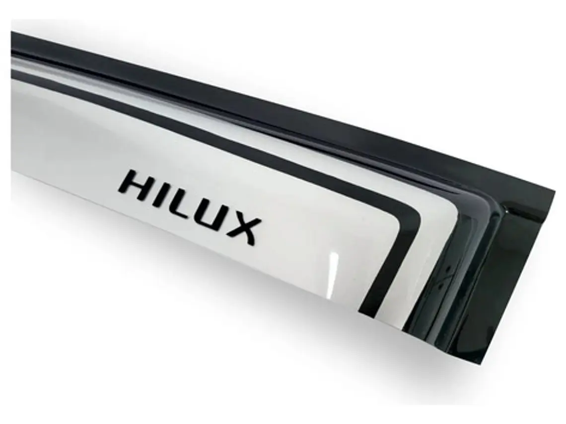 Kit Aletas Botaaguas Bicolor Toyota Hilux 06-16 Envío Gratis 5