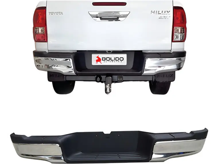 Parachoque Trasero Toyota New Hilux Revo 2016 - 2022  1