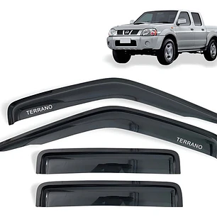 Aletas Bota Aguas Negras Nissan Terrano 2006-14 Envío Gratis