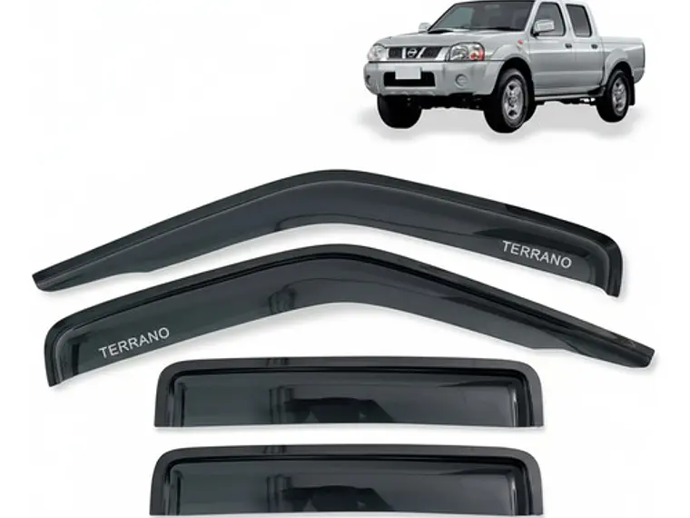 Aletas Bota Aguas Negras Nissan Terrano 2006-14 Envío Gratis 8