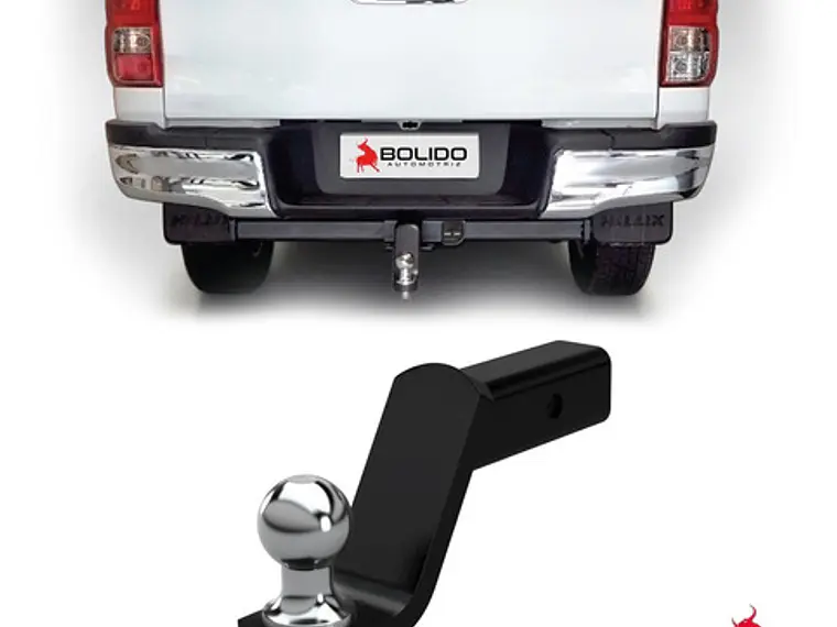 Enganche Tiro Remolque Arrastre Toyota Hilux Revo 2016 -2022 2