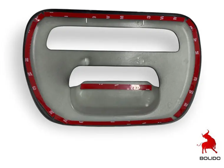 Bisel Negro Manilla Portalon Mitsubishi L200 2007-2015 3
