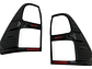 Set Biseles Negros Focos Traseros Toyota Hilux Revo 2016+  - Miniatura 3