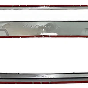 Bisel Cromado Portalón Toyota Hilux Revo 2016-21 Env Gratis