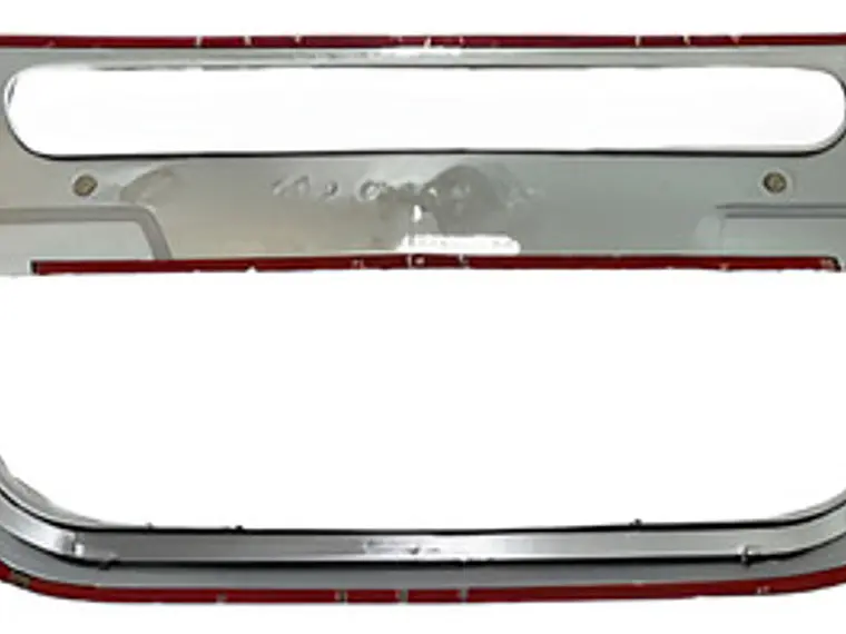 Bisel Cromado Portalón Toyota Hilux Revo 2016-21 Env Gratis 1