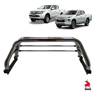 Barra Antivuelco Acero Inoxidable Mitsubishi L200 2016 -2021