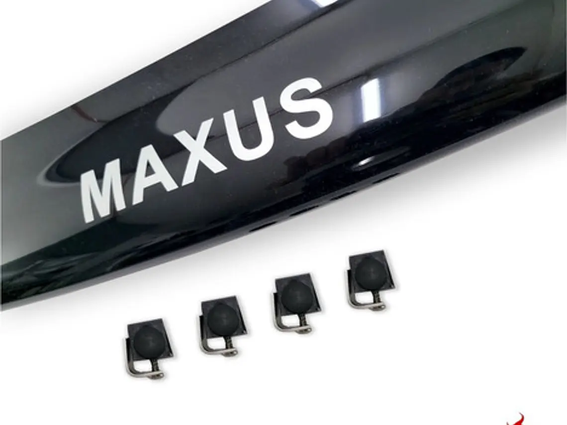 Deflector De Capot Maxus T60 Negro Con Logo 2017 -2021 2