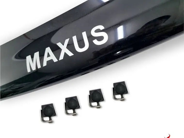 Deflector De Capot Maxus T60 Negro Con Logo 2017 -2021 2